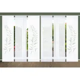 home in green »CELSO« Paneelwagen 6 Stk. tlg. SET DIGITALDRUCK,BAMBUSOPTIK RECYCELT