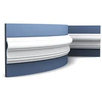 Orac P8050F LUXXUS Wandleiste 200 cm x 12 cm x 3 cm