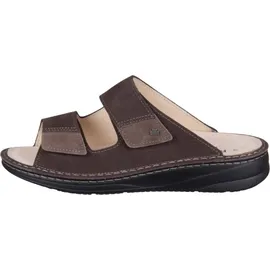 Finn Comfort Psara Nubuk slate oxide Herren Pantolette in Braun, Größe 45 - Braun - 45