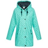 Deproc activ  Regenjacke »Friesennerz HALIFAX ANCHOR WOMEN«, auch in Großen Größen erhältlich, Gr. 40/42 (M), türkis, , 27605948-42