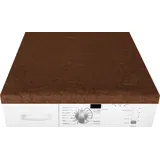 BestLivings Waschmaschinenbezug Braun 60x60cm mit Gummizug, Trocknerbezug Waschmaschinenschonbezug in vielen vers. Farben - Trocknerauflage