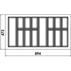 Naber 8034271, Adesso 1, für 1000er Schrank