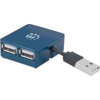 Manhattan 4 Port USB 2.0 Micro Hub, 4x USB-A
