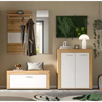 Home Affaire Aosta Garderoben-Set 200 x 35 x 191 cm braun