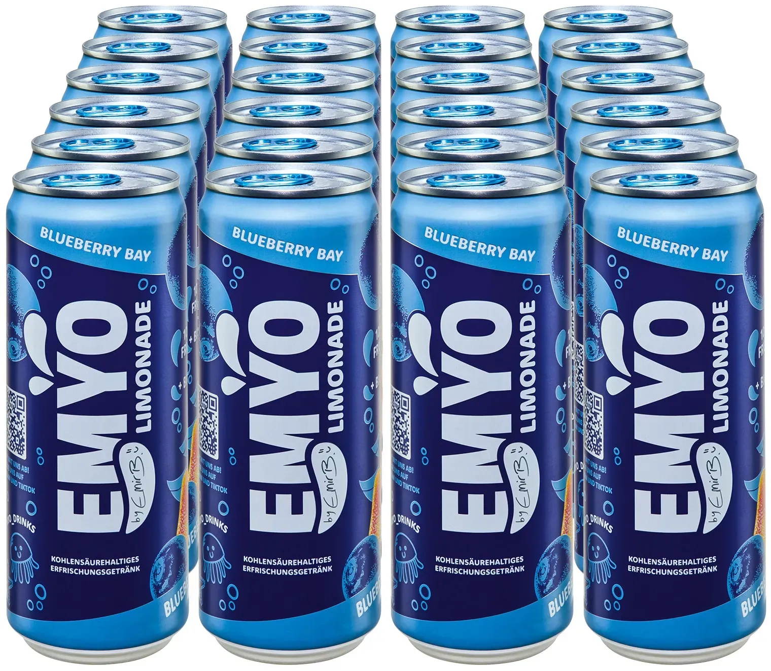 EMYO Blueberry Bay 0,33 Liter Dose, 24er Pack