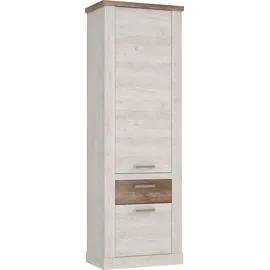 Forte Mehrzweckschrank Duro 71,2 x 212 x 41,3 cm Weiß