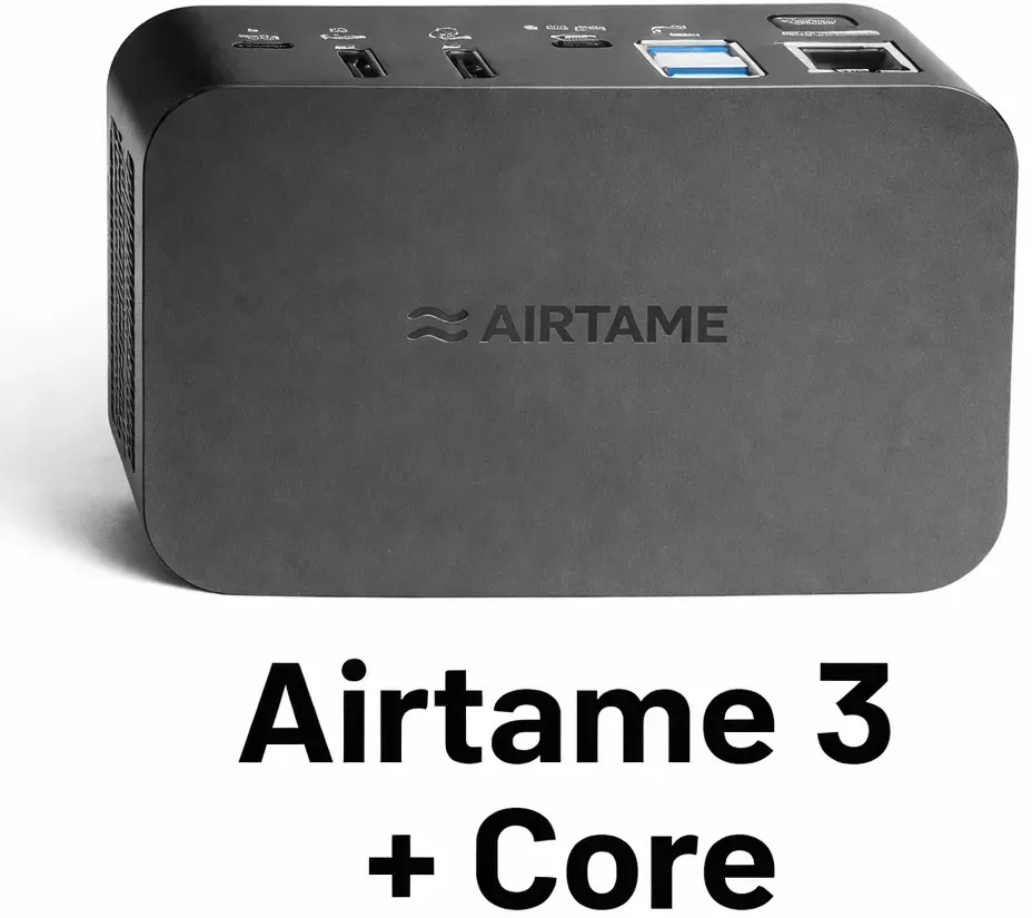 Airtame 3 Core – Screen-Sharing & Digital Signage - 4K & PoE+ - 3 Jahreslizenz