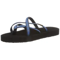 Teva Damen Olowahu Sandale, Flower Loom Marineblau, 42 EU