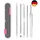 Rnitle Mitesserentferner Komedonenquetscher Set,Edelstahl Akne Whiteheads