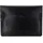 Buckle & Seam Leder Laptop Sleeve Terra (15"), Notebooktasche, Schwarz