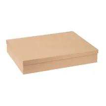 Glorex  Pappbox DIN A4 24,7 x 34,7 x 6,4 cm 1-tlg. Braun