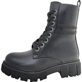 Dockers Schnürstiefel Schwarz 31