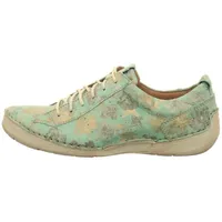 Josef Seibel Sneaker Fergey 56,Weite G (Normal),Wechselfußbett,Strassenschuhe,Sportschuhe,Turnschuhe,Grün (Mint-Multi),41 EU