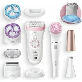 Braun Silk-épil Beauty Set 9 9/985 BS Wet & Dry weiß/rosa