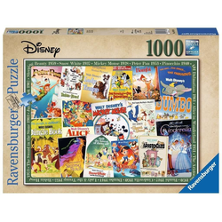 Ravensburger Puzzle 1000 Teile Puzzle Disney Vintage Movie Poster, Puzzleteile