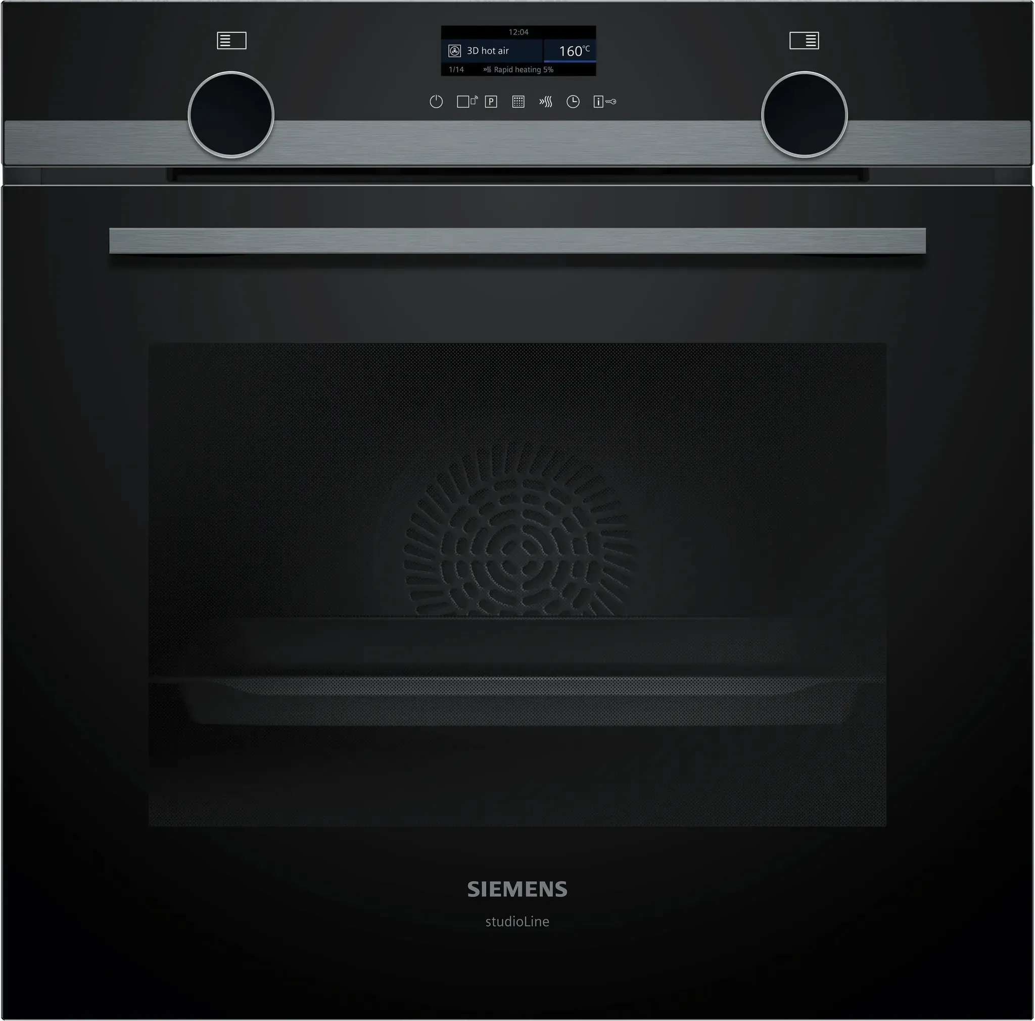 Siemens Einbau-Backofen HB479G5A7F  Schwarz
