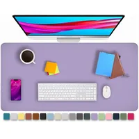 Schreibtischunterlage aus Leder, rutschfest, Mauspad, Premium-Bürotisch-Schreibunterlage für Laptop-Schreiben, wasserdichte Ledermatte