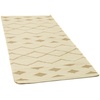 Wollteppich »Kelim Teppich Miami«, rechteckig, beige