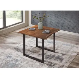 möbelliebling Billy 80 x 77 x 80 cm nussbaumfarben/schwarz