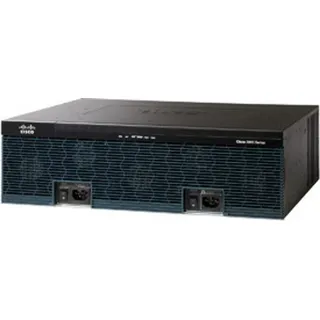 Cisco 3945, Ethernet-WAN, Gigabit Ethernet, Schwarz - Schwarz