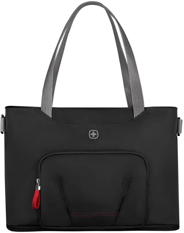 15,6 Zoll Laptop-Tasche mit Tablet-Fach, gepolstert, mit Trolleyriemen und Schul...