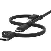Belkin USB-C auf USB-A/Micro-USB/Lightning 1 m Schwarz