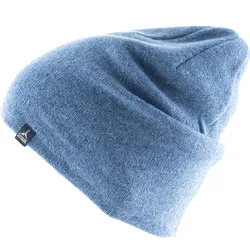 Wintermütze SubZero Fein Strickmütze Unisex Beanie Mütze Lamm& Merino Wolle blau No Size