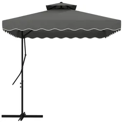 Outsunny Sonnenschirm Metall, Polyester