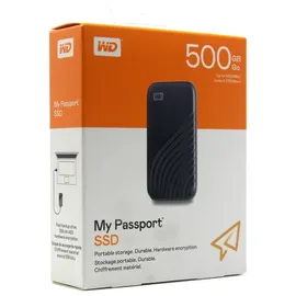 Western Digital My Passport 500 GB USB 3.2 grau WDBAGF5000AGY-WESN