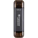Transcend ESD310C 128 GB USB-C 3.2 schwarz TS128GESD310C