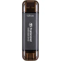Transcend ESD310C 128 GB USB-C 3.2 schwarz TS128GESD310C