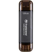 Transcend ESD310C 128 GB USB-C 3.2 schwarz TS128GESD310C