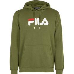 FILA Unisex Hoodie - BARUMINI hoody, Sweatshirt, Sweater, Kapuze, Langarm, Logo Grün S