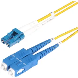Startech LC SC (UPC) Singlemode Duplex Glasfaserkabel 10 m),