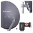 Dur-Line Select 4 Teilnehmer Set - Qualitäts-Alu-Satelliten-Komplettanlage - Sel...