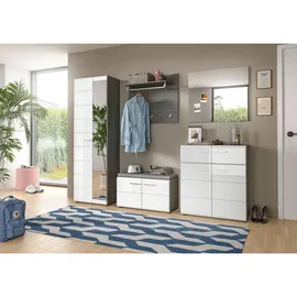 xonox.home Garderobenpaneel Salsa 80 x 70 x 27 cm Grau