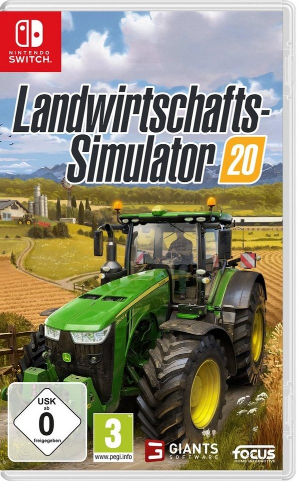 Preisvergleich Produktbild Landwirtschafts-Simulator 20 Nintendo Switch