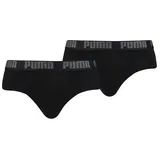 Puma Basic Slips black/black S 2er Pack