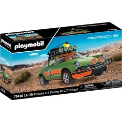 PLAYMOBIL 71436 Porsche 911 Carrera RS 2.7 Offroad Spielset, Mehrfarbig