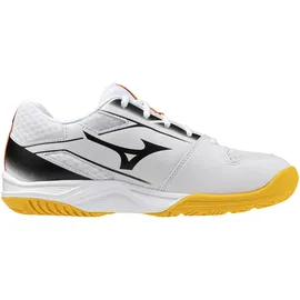 Mizuno Stealth Star 3 Jr. - Kinder Handballschuh - White/Fiery Coral/Citrus - 36
