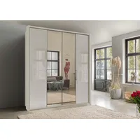 Wiemann Kleiderschrank »Kansas«, mit Spiegel und Glas champagner/Champagnerglas und Spiegel, Schränke, 472643-0 B: 200 cm