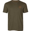 Saker T-Shirt Pine Green Melange) XL