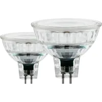 EGLO LED-Reflektorlampe MR16 2,8 W GU5.3 warmweiß 2 St.