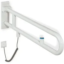 Hewi Wandstützgriff 801 E-Stützklappgriff 850 mm rubinrot