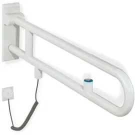 Hewi Wandstützgriff 801 E-Stützklappgriff 850 mm rubinrot