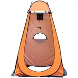 Vigcebit Duschzelt,Sofortiges Pop-Up-Sichtschutz-Umkleidezelt mit Dusche - Zusammenklappbarer Outdoor Shelter für Camping, Wandern, Regen mit Tragetasche