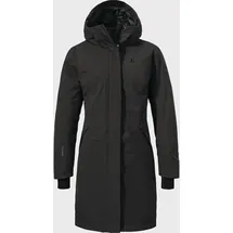 Schöffel Damen Style Gregale Ins Mantel (Größe XXL, schwarz)