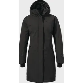 Schöffel Damen Style Gregale Ins Mantel (Größe XXL, schwarz)