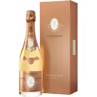 Louis Roederer Champagne Cristal Rosé Brut in Premium-Geschenkpackung • Champagner (1 x 0.75 l) (Packung mit 6)