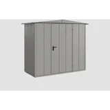 Hörmann EcoStar Gerätehaus Elegant-S 2,38 x 1,08 m Grau
